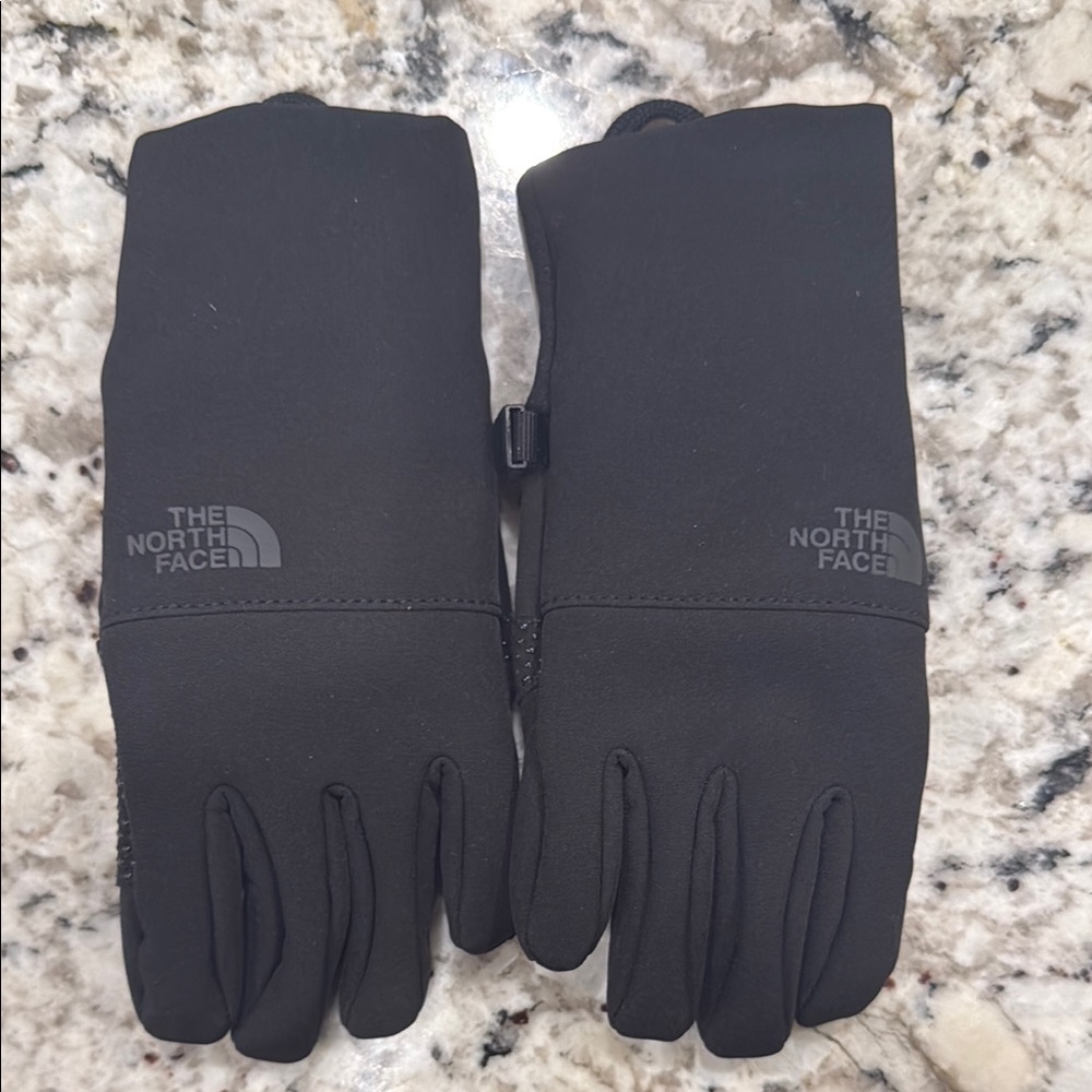 The North Face Black Gloves- Kids size Small